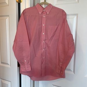 Jos.A.Bank Traveler’s Collection Button Down - Red- great condition - Medium